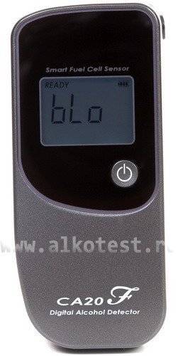 Алкотестер SITITEK CA20F комплектуется удобным кейсом для хранения и транспортировки