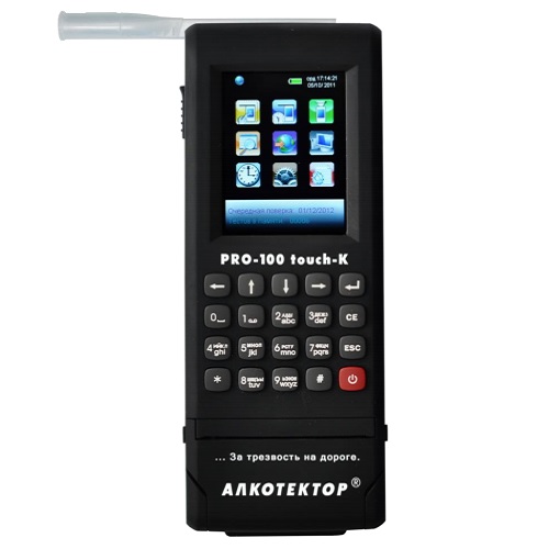 Профессиональный алкотестер Алкотектор PRO-100 touch-К