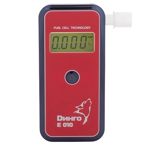 Алкотестер Динго Е010 в упрощенной комплектации (с USB, но без кабеля)